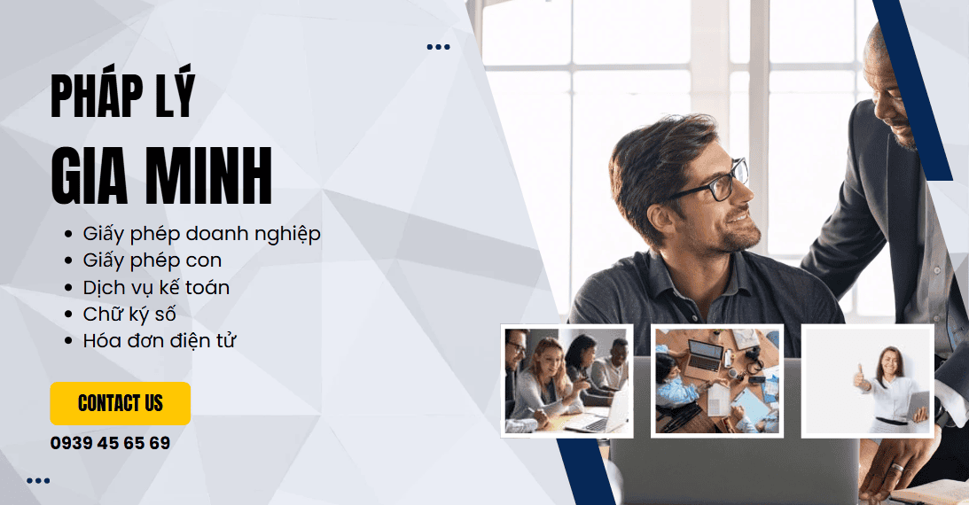 Khu vực làm việc bộ phận thuế doanh nghiệp