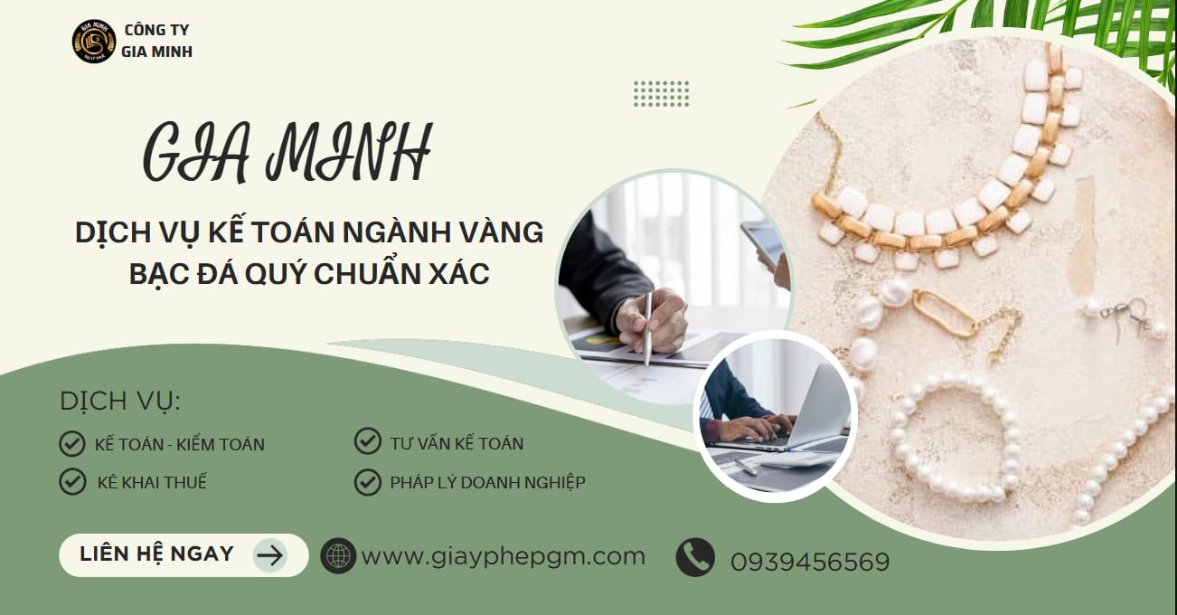 Những chứng từ bắt buộc trong kế toán ngành vàng