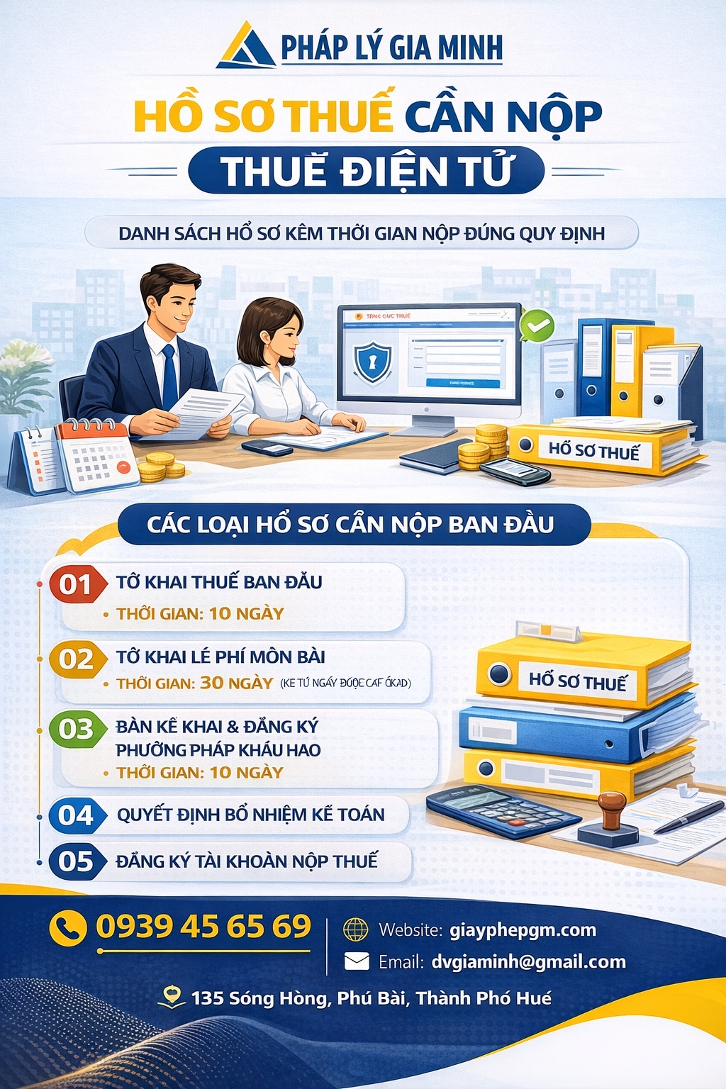 Dịch vụ báo cáo thuế doanh nghiệp Cần Thơ 