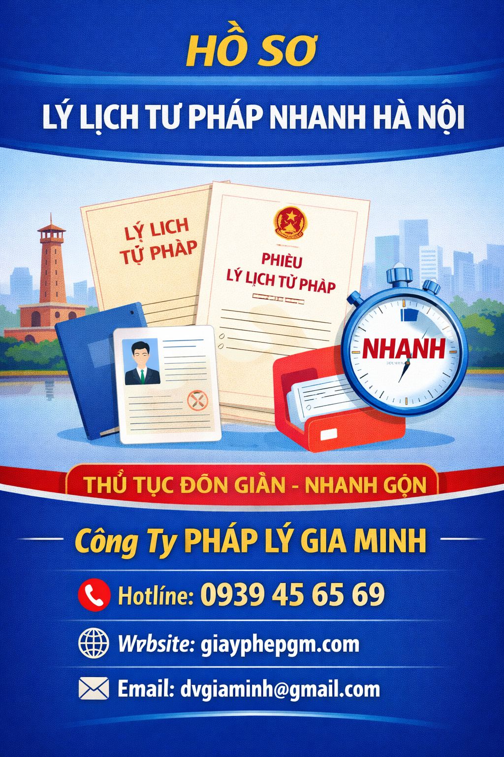 Làm phiếu lý lịch tư pháp số 1 tại Hà Nội nhanh chóng – Bí quyết rút ngắn thời gian từ người thực tế