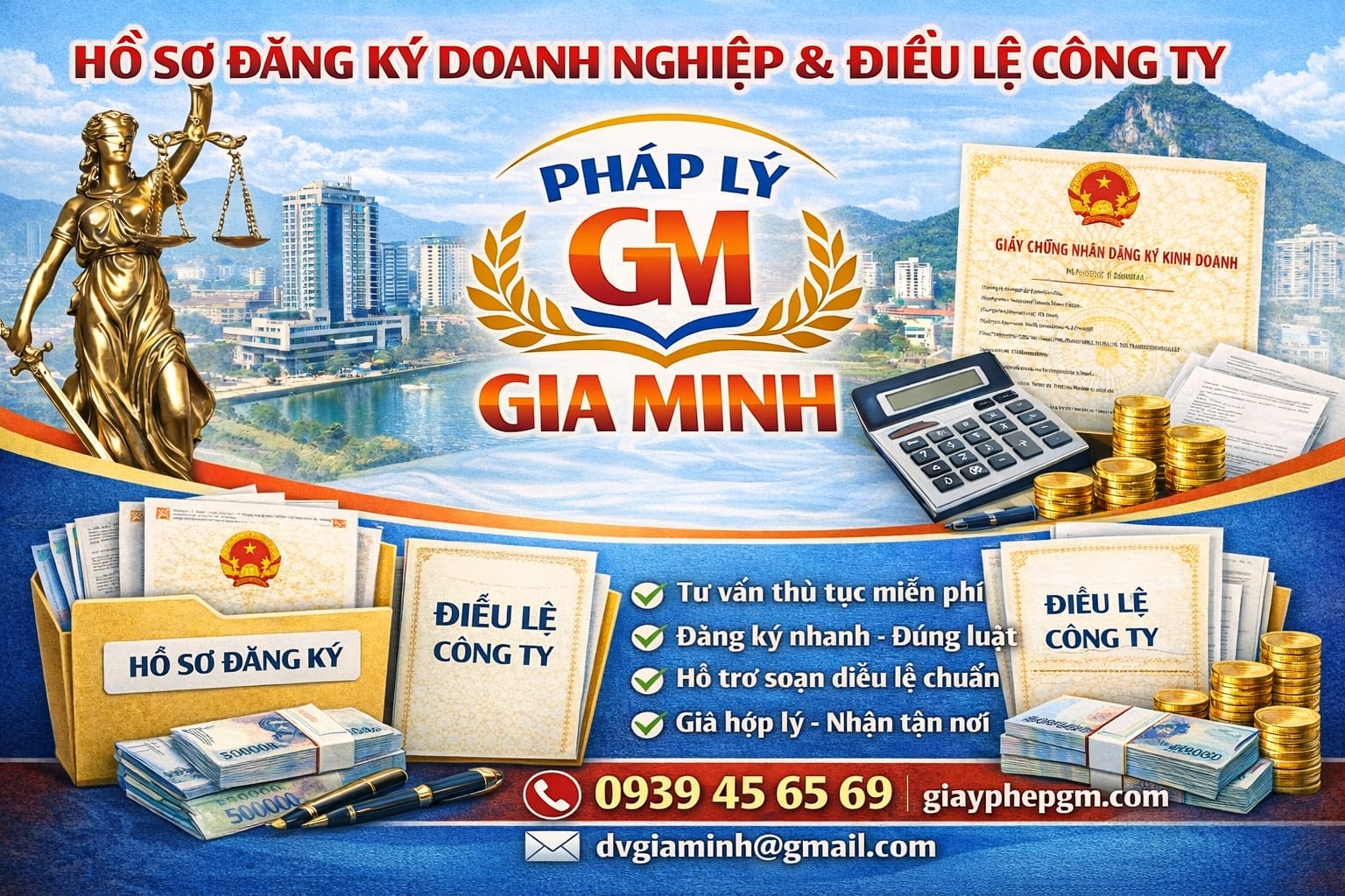Dịch vụ đăng ký thành lập công ty tại Thanh Hóa