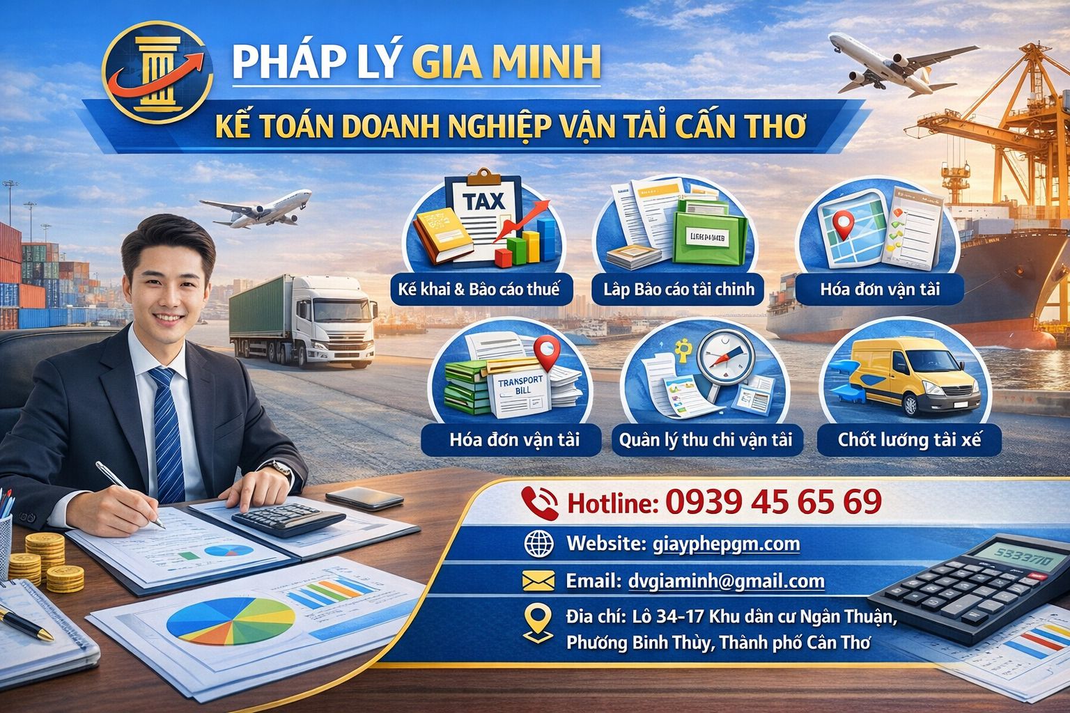 Dịch vụ kế toán uy tín Cần Thơ – Giải pháp quản trị thuế doanh nghiệp theo chuẩn TP.HCM