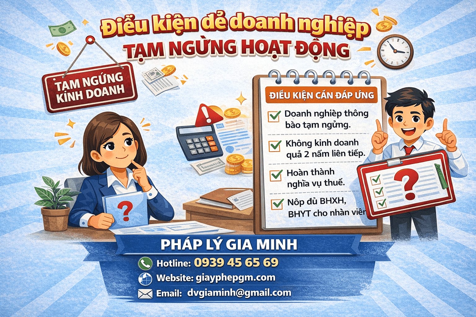 Hướng dẫn tạm ngừng hoạt động địa điểm kinh doanh chi tiết từ A đến Z cho doanh nghiệp
