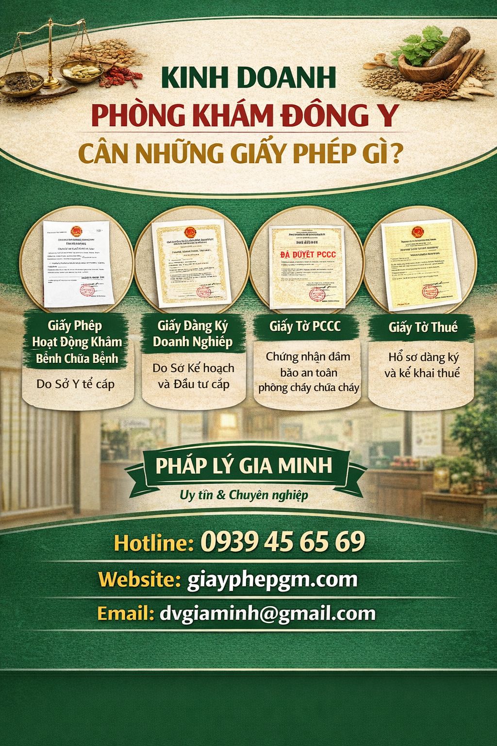 Kinh nghiệm mở phòng khám đông y thành công – Bí quyết xây dựng phòng khám đông y