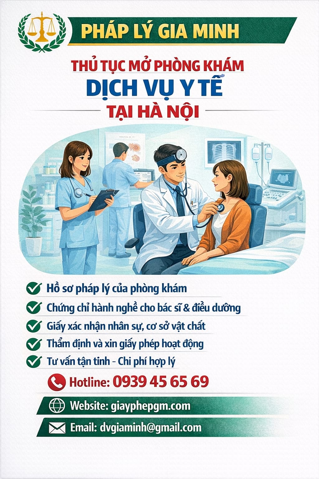 Mở hộ kinh doanh phòng khám châm cứu tại Hà Nội – Lộ trình pháp lý & chiến lược vận hành chuẩn thị trường thủ đô