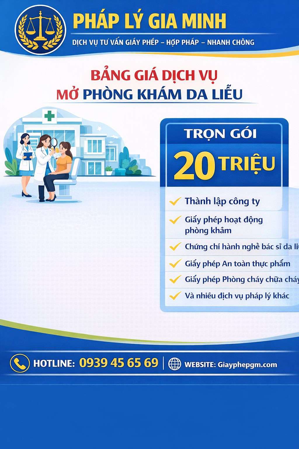 Mở hộ kinh doanh phòng khám đa khoa tại Đà Nẵng – Lộ trình pháp lý & chiến lược thành công từ A–Z