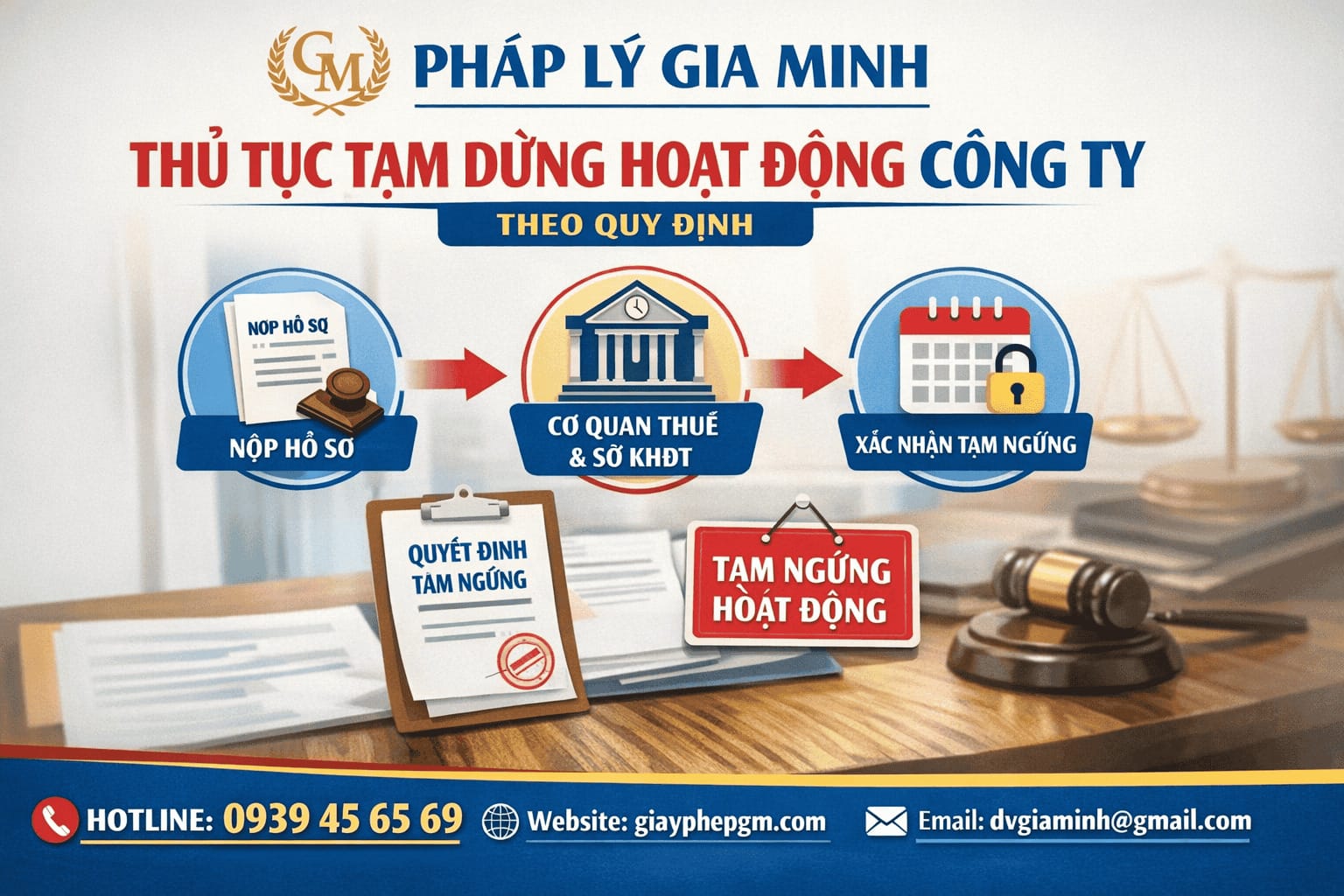 Thủ tục tạm ngừng hộ kinh doanh
