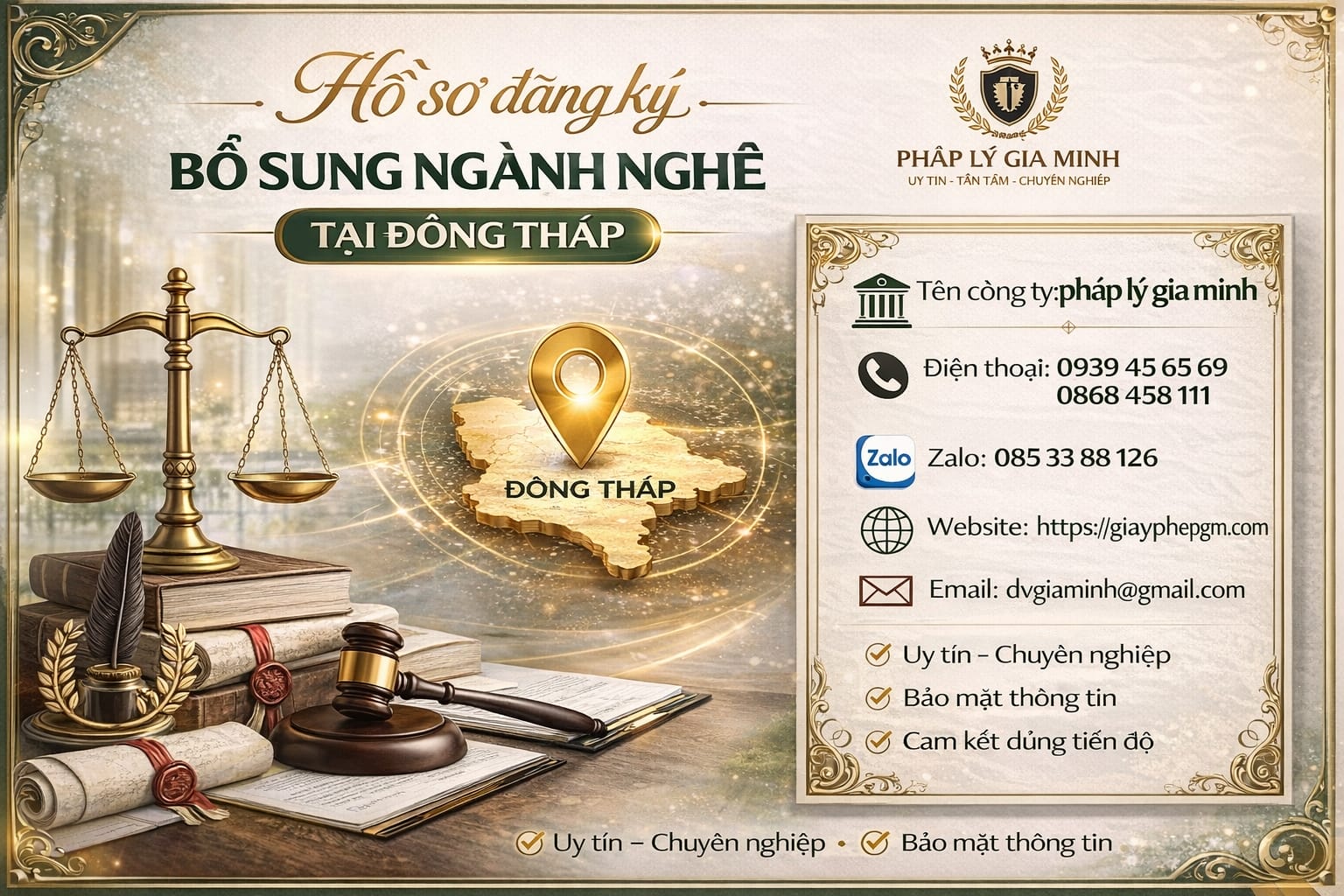 Cần chuẩn bị gì khi bổ sung ngành nghề tại Đồng Tháp