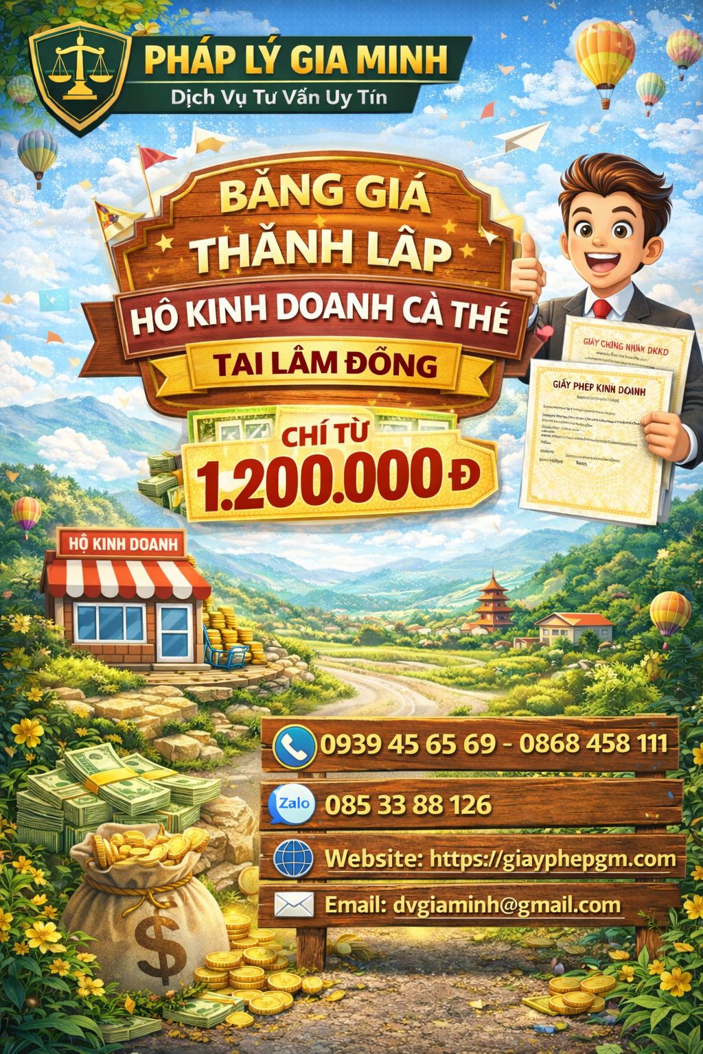 Dịch vụ hỗ trợ kê khai hộ kinh doanh tại Đức Trọng tận nơi