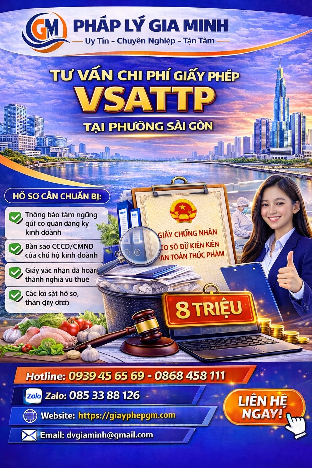 Vsattp Dịch vụ làm VSATTP cho doanh nghiệp tại phường Sài Gòn uy tín, nhanh ...