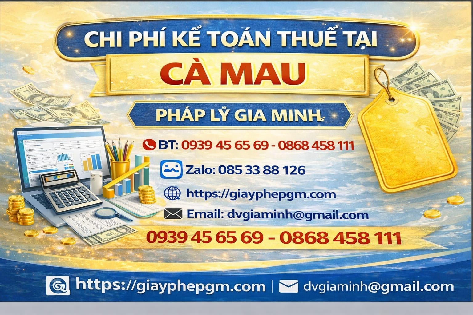 Dịch vụ tư vấn kế toán doanh nghiệp tại Cà Mau