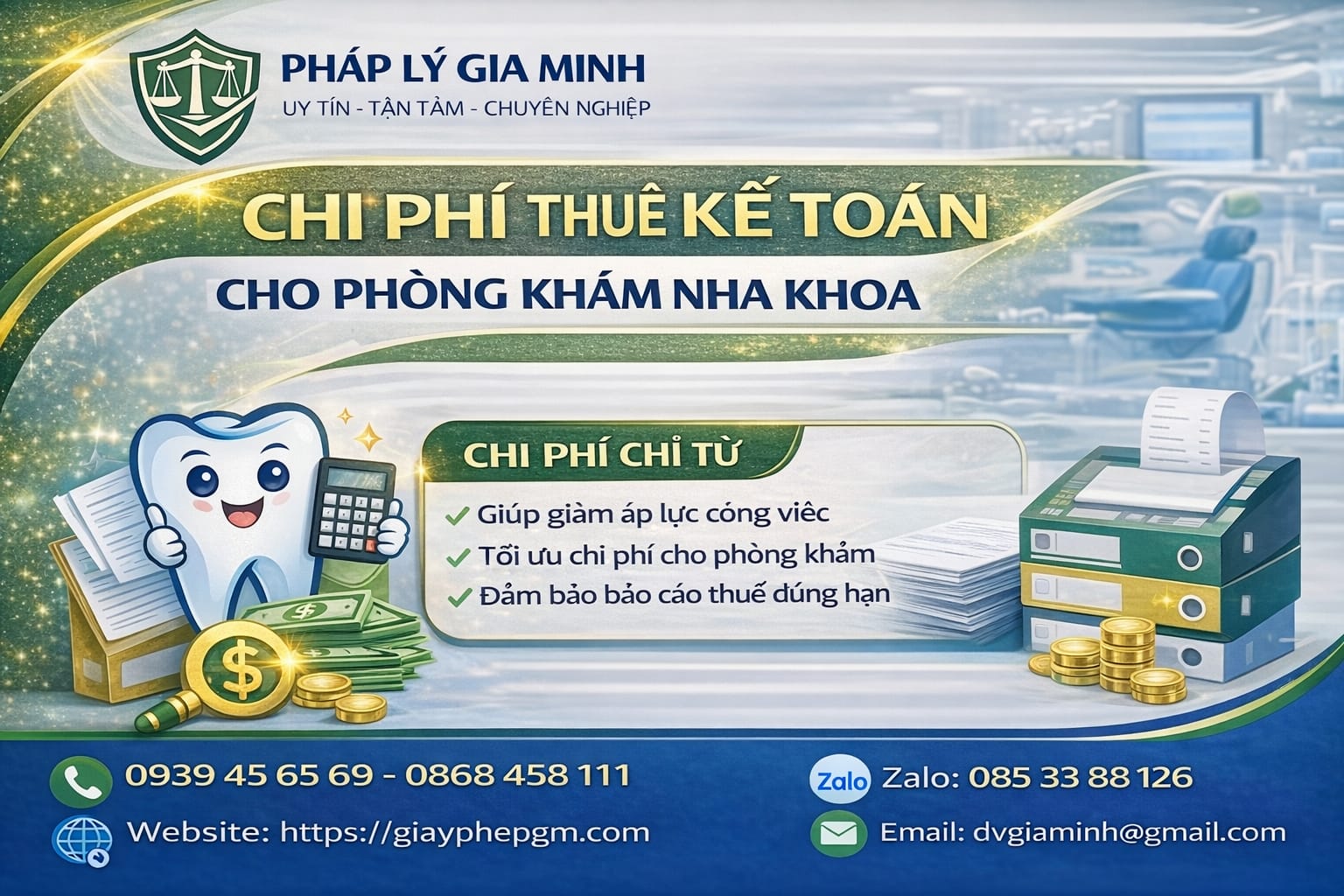 Hồ sơ xin giấy phép phòng khám nha khoa đầy đủ chi tiết