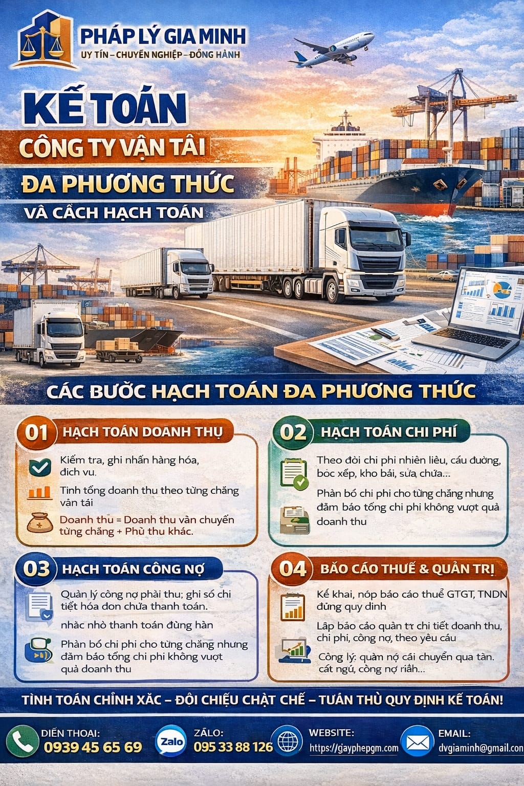 Kế toán công ty vận tải đường biển có gì đặc thù?