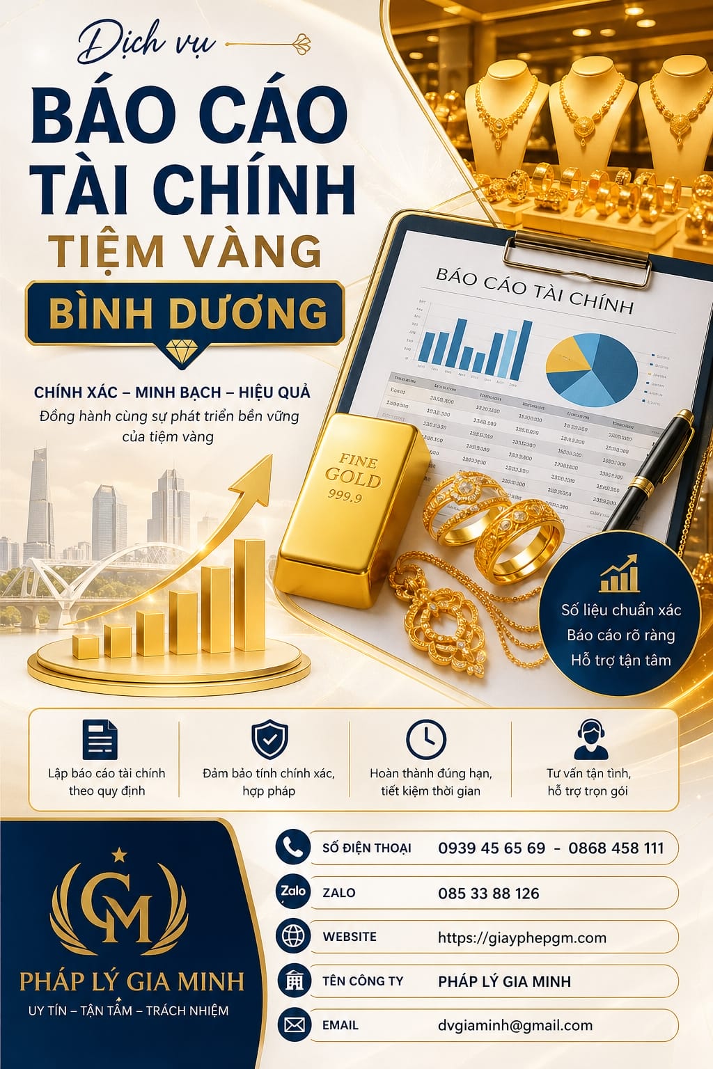 Dịch vụ kế toán thuế ngành vàng Bình Dương