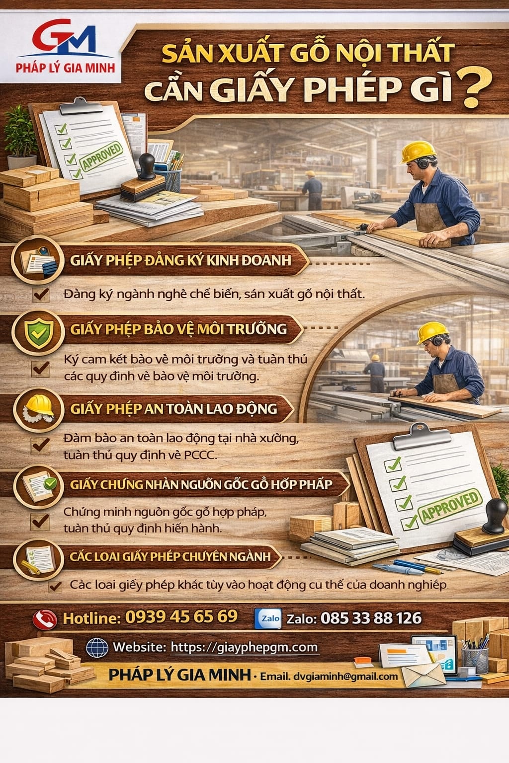 Kinh nghiệm mở doanh nghiệp sản xuất đồ gỗ nội thất thành công

