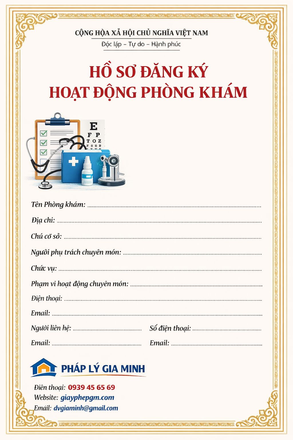 Mở hộ kinh doanh phòng khám sản phụ khoa tại Hải Phòng – Lộ trình pháp lý và chiến lược vận hành thực tế