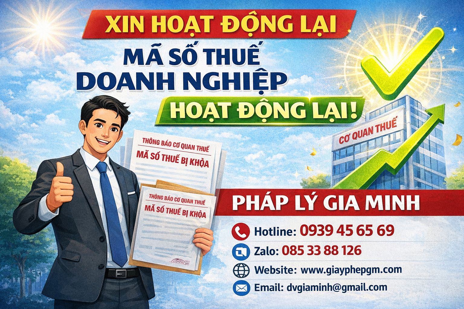 Mở lại mã số thuế doanh nghiệp tư nhân: Giải pháp khôi phục hoạt động nhanh chóng, đúng luật và tối ưu chi phí