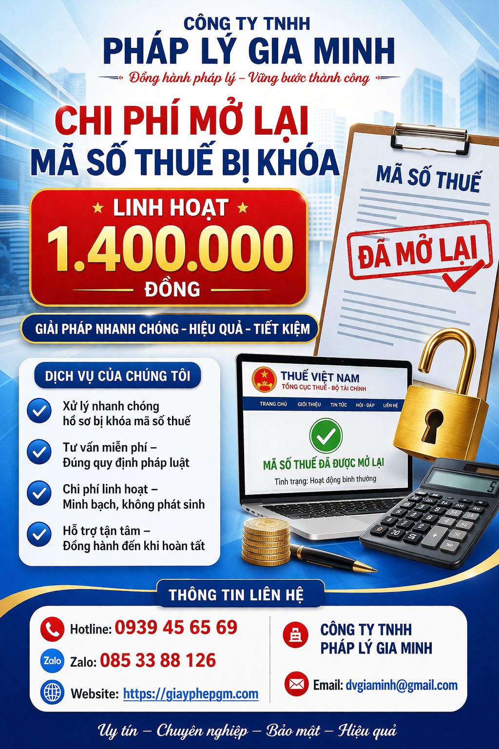Nộp hồ sơ mở lại mã số thuế ở đâu