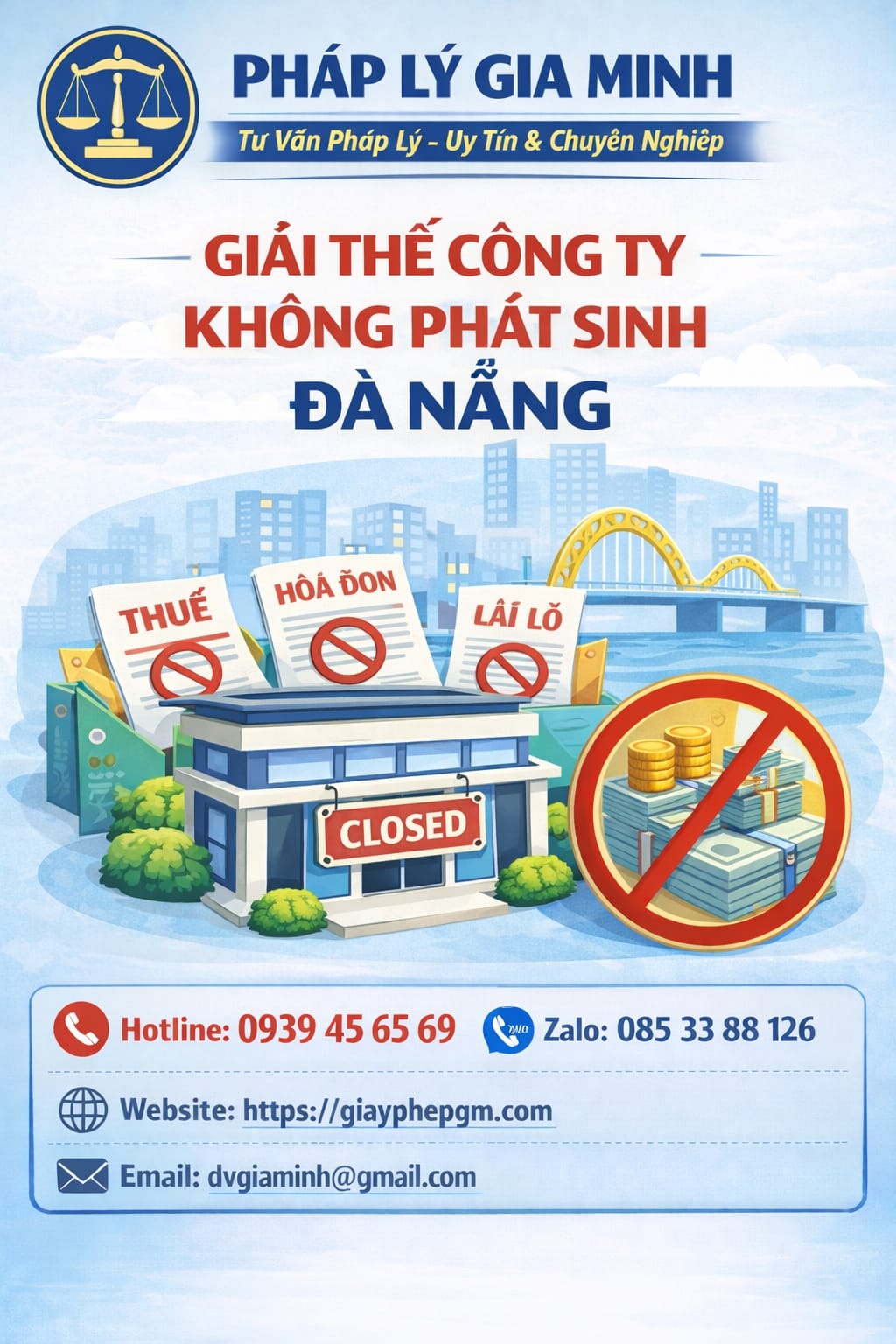 thủ tục giải thể chi nhánh tại đà nẵng