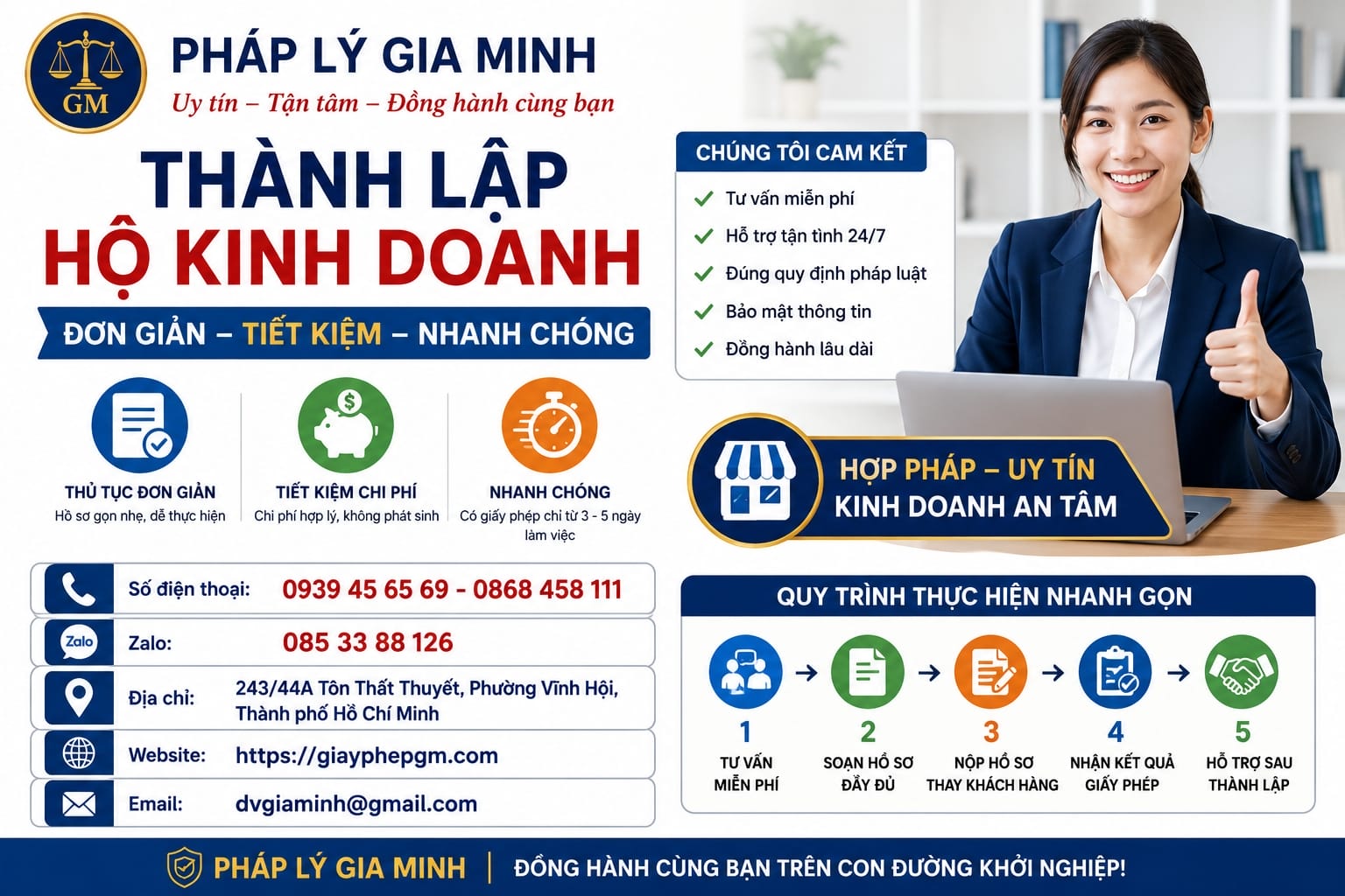 Thành lập hộ kinh doanh trung tâm ngoại ngữ tại TPHCM