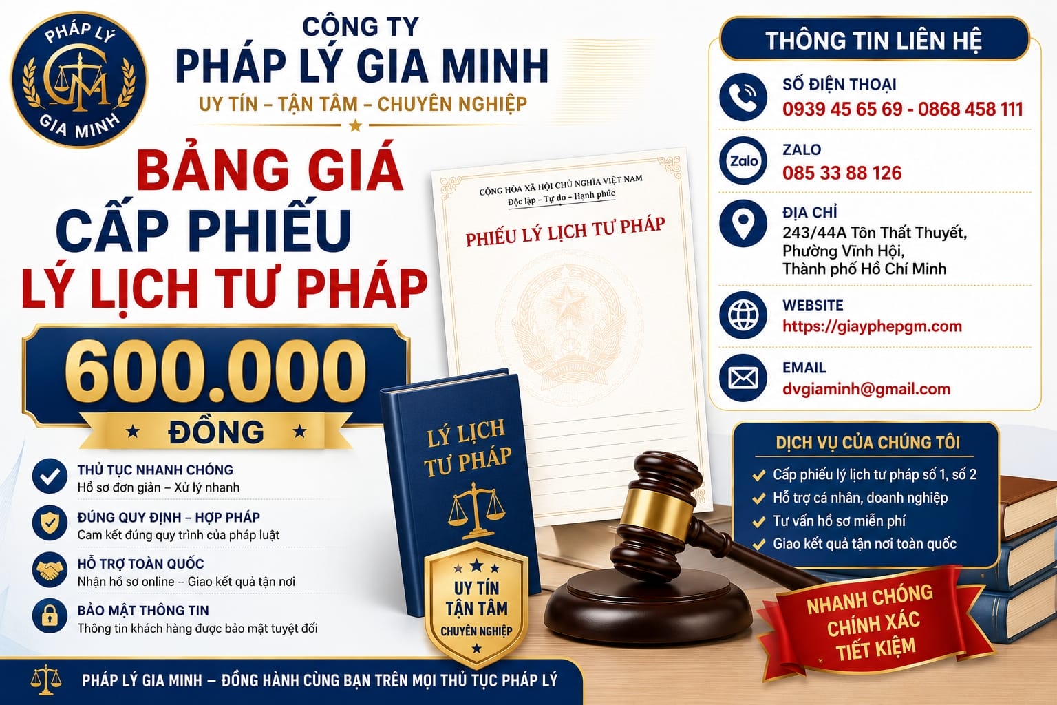 Thủ tục xin lý lịch tư pháp tại Huế đơn giản nhất – Hướng dẫn chi tiết A-Z