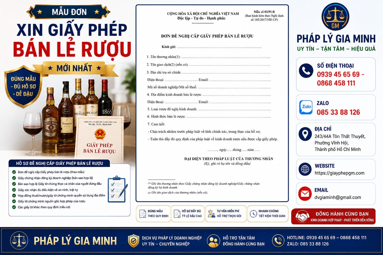 Xin giấy phép bán lẻ rượu ngoại tại Cà Mau nhanh chóng đúng quy định