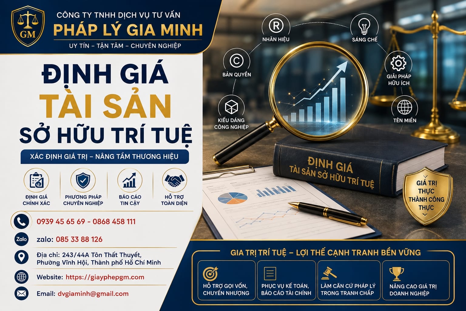 Định giá tài sản sở hữu trí tuệ – Biến thương hiệu và sáng tạo thành giá trị có thể đo lường